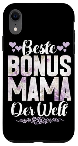 Beste Bonus Mama Der Welt Muttertag Stolze Mama Mutter Hülle für iPhone XR Beste Bonus Mama Der Welt Muttertag Stolze Mama Mutter Hülle für iPhone XR von Stolze Mama Liebevolle Bonusmama Mutter Mommy