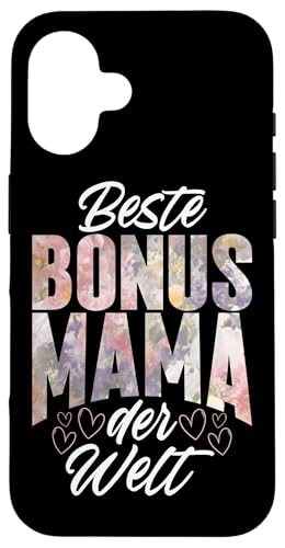 Beste Bonus Mama Der Welt Stolze Mutter Muttertag Witze Hülle für iPhone 16 Beste Bonus Mama Der Welt Stolze Mutter Muttertag Witze Hülle für iPhone 16 von Stolze Mama Liebevolle Bonusmama Mutter Mommy