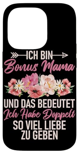 Bin Bonus Mama Das Bedeutet Ich Habe Doppelt So Viel Liebe Hülle für iPhone 14 Pro von Stolze Mama Liebevolle Bonusmama Mutter Mommy