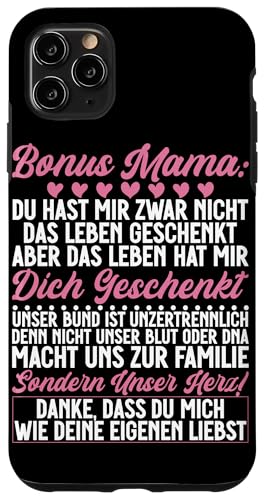 Bonus Mama Muttertag Mutterschaft Mama Elternteil Hülle für iPhone 11 Pro Max von Stolze Mama Liebevolle Bonusmama Mutter Mommy