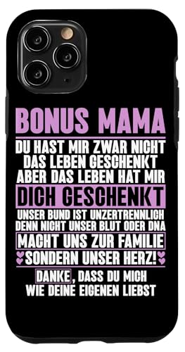 Bonus Mama Muttertag Mutterschaft Mama Elternteil Hülle für iPhone 11 Pro von Stolze Mama Liebevolle Bonusmama Mutter Mommy