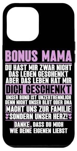 Bonus Mama Muttertag Mutterschaft Mama Elternteil Hülle für iPhone 12 Pro Max von Stolze Mama Liebevolle Bonusmama Mutter Mommy