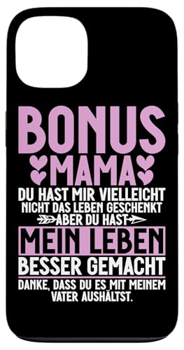 Bonus Mama Muttertag Mutterschaft Mama Elternteil Hülle für iPhone 13 von Stolze Mama Liebevolle Bonusmama Mutter Mommy