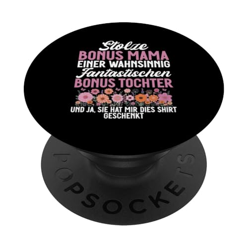 Stolze Bonus Mama Einer Fantastischen Bonus Tochter Mutter PopSockets Klebender PopGrip Stolze Bonus Mama Einer Fantastischen Bonus Tochter Mutter PopSockets Klebender PopGrip von Stolze Mama Liebevolle Bonusmama Mutter Mommy