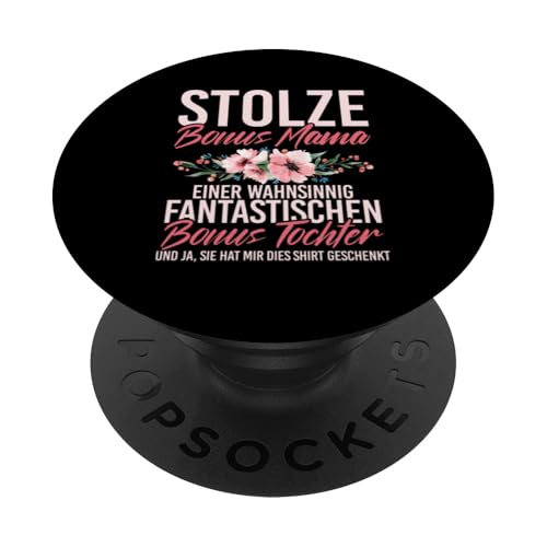 Stolze Bonus Mama Einer Fantastischen Bonus Tochter Mutter PopSockets Klebender PopGrip Stolze Bonus Mama Einer Fantastischen Bonus Tochter Mutter PopSockets Klebender PopGrip von Stolze Mama Liebevolle Bonusmama Mutter Mommy