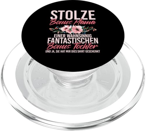 Stolze Bonus Mama Einer Fantastischen Bonus Tochter Mutter PopSockets PopGrip für MagSafe Stolze Bonus Mama Einer Fantastischen Bonus Tochter Mutter PopSockets PopGrip für MagSafe von Stolze Mama Liebevolle Bonusmama Mutter Mommy