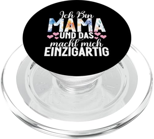 Ich Bin Mama Und Das Macht Mich Einzigartig Mutterschaft PopSockets PopGrip für MagSafe von Stolze Mama Liebevolle Mami Mutter Mommy