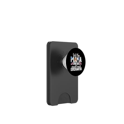 Ich Bin Mama Und Das Macht Mich Einzigartig Mutterschaft PopSockets PopWallet für MagSafe von Stolze Mama Liebevolle Mami Mutter Mommy
