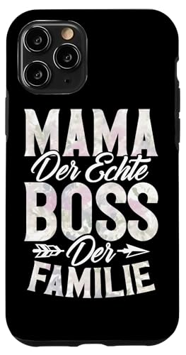 Mama Der Echte Boss Der Familie Elternteil Muttertag Mutter Hülle für iPhone 11 Pro von Stolze Mama Liebevolle Mami Mutter Mommy