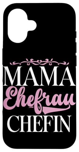 Mama Ehefrau Chefin Mutter Muttertag Elternteil Mutterschaft Hülle für iPhone 16 von Stolze Mama Liebevolle Mami Mutter Mommy
