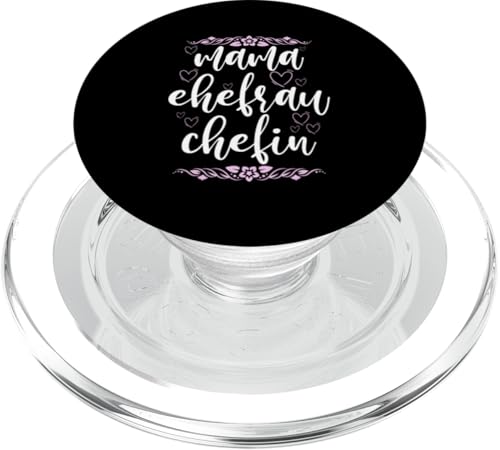 Mama Ehefrau Chefin Stolze Mutter Muttertag Mama Witze PopSockets PopGrip für MagSafe Mama Ehefrau Chefin Stolze Mutter Muttertag Mama Witze PopSockets PopGrip für MagSafe von Stolze Mama Liebevolle Mami Mutter Mommy