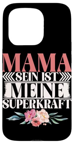 Mama Sein Ist Meine Superkraft Muttertag Mutter Elternteil Hülle für iPhone 15 Pro von Stolze Mama Liebevolle Mami Mutter Mommy