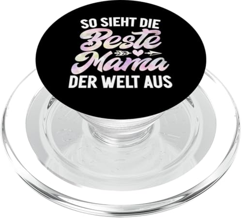 So Sieht Die Beste Mama Der Welt Aus Muttertag Mutter Mom PopSockets PopGrip für MagSafe von Stolze Mama Liebevolle Mami Mutter Mommy
