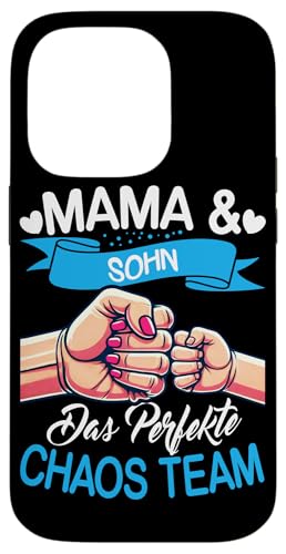 Mama Und Sohn Das Perfekte Chaos Team Muttertag Sprüch Hülle für iPhone 14 Pro von Stolze Mama Liebevoller Sohn Mama Mommy Mutter