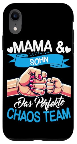 Mama Und Sohn Das Perfekte Chaos Team Muttertag Sprüch Hülle für iPhone XR Mama Und Sohn Das Perfekte Chaos Team Muttertag Sprüch Hülle für iPhone XR von Stolze Mama Liebevoller Sohn Mama Mommy Mutter