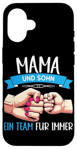 Mama Und Sohn Ein Team Fur Immer Muttertag Sprüch Lustiges Hülle für iPhone 16 Mama Und Sohn Ein Team Fur Immer Muttertag Sprüch Lustiges Hülle für iPhone 16 von Stolze Mama Liebevoller Sohn Mama Mommy Mutter