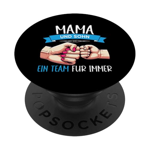 Mama Und Sohn Ein Team Fur Immer Muttertag Sprüch Lustiges PopSockets Klebender PopGrip Mama Und Sohn Ein Team Fur Immer Muttertag Sprüch Lustiges PopSockets Klebender PopGrip von Stolze Mama Liebevoller Sohn Mama Mommy Mutter