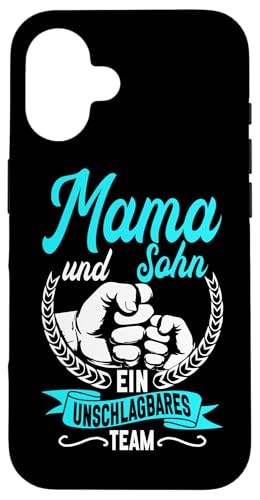 Mama Und Sohn Ein Unschlagbares Team Muttertag Partnerlook Hülle für iPhone 16 Mama Und Sohn Ein Unschlagbares Team Muttertag Partnerlook Hülle für iPhone 16 von Stolze Mama Liebevoller Sohn Mama Mommy Mutter