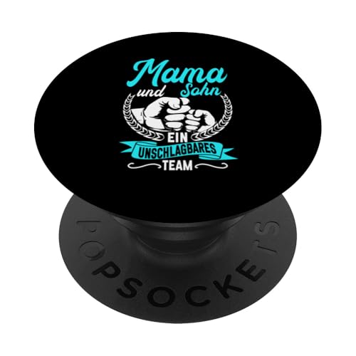 Mama Und Sohn Ein Unschlagbares Team Muttertag Partnerlook PopSockets Klebender PopGrip Mama Und Sohn Ein Unschlagbares Team Muttertag Partnerlook PopSockets Klebender PopGrip von Stolze Mama Liebevoller Sohn Mama Mommy Mutter