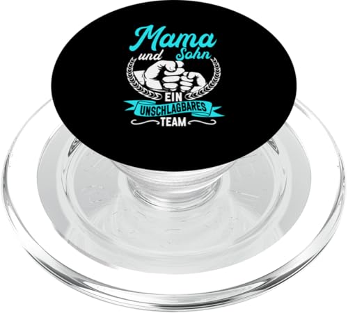 Mama Und Sohn Ein Unschlagbares Team Muttertag Partnerlook PopSockets PopGrip für MagSafe Mama Und Sohn Ein Unschlagbares Team Muttertag Partnerlook PopSockets PopGrip für MagSafe von Stolze Mama Liebevoller Sohn Mama Mommy Mutter