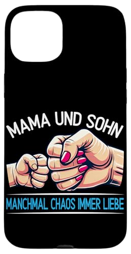 Mama Und Sohn Manchmal Chaos Immer Liebe Muttertag Lustiges Hülle für iPhone 15 Plus Mama Und Sohn Manchmal Chaos Immer Liebe Muttertag Lustiges Hülle für iPhone 15 Plus von Stolze Mama Liebevoller Sohn Mama Mommy Mutter