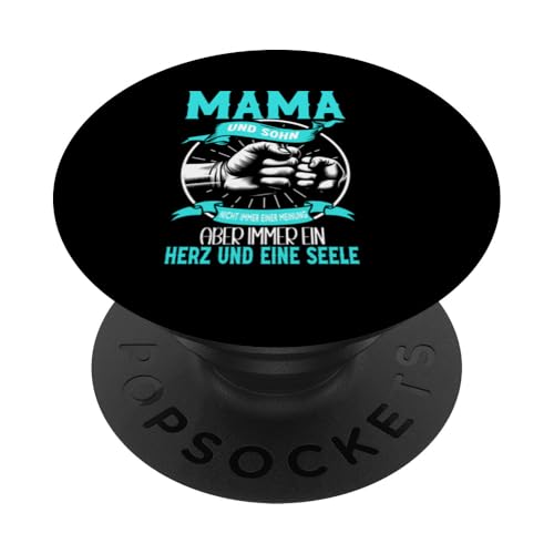 Mama Und Sohn Nicht Immer Einer Meinung Herz Und Eine Seele PopSockets Klebender PopGrip Mama Und Sohn Nicht Immer Einer Meinung Herz Und Eine Seele PopSockets Klebender PopGrip von Stolze Mama Liebevoller Sohn Mama Mommy Mutter