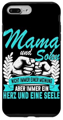 Mama Und Sohn Nicht Immer Einer Meinung Immer Herz Und Seele Hülle für iPhone 7 Plus/8 Plus von Stolze Mama Liebevoller Sohn Mama Mommy Mutter