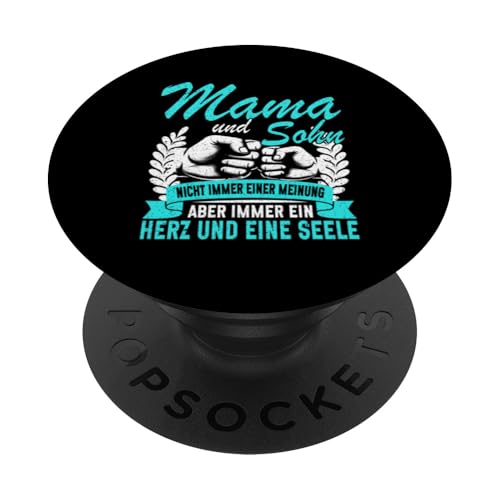Mama Und Sohn Nicht Immer Einer Meinung Immer Herz Und Seele PopSockets Klebender PopGrip Mama Und Sohn Nicht Immer Einer Meinung Immer Herz Und Seele PopSockets Klebender PopGrip von Stolze Mama Liebevoller Sohn Mama Mommy Mutter
