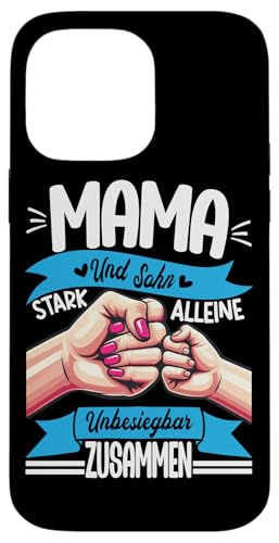 Mama Und Sohn Stark Alleine Unbesiegbar Zusammen Muttertag Hülle für iPhone 14 Pro Max Mama Und Sohn Stark Alleine Unbesiegbar Zusammen Muttertag Hülle für iPhone 14 Pro Max von Stolze Mama Liebevoller Sohn Mama Mommy Mutter