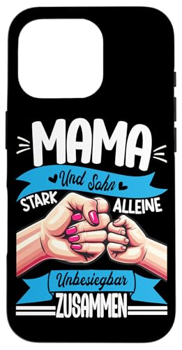Mama Und Sohn Stark Alleine Unbesiegbar Zusammen Muttertag Hülle für iPhone 16 Pro Mama Und Sohn Stark Alleine Unbesiegbar Zusammen Muttertag Hülle für iPhone 16 Pro von Stolze Mama Liebevoller Sohn Mama Mommy Mutter