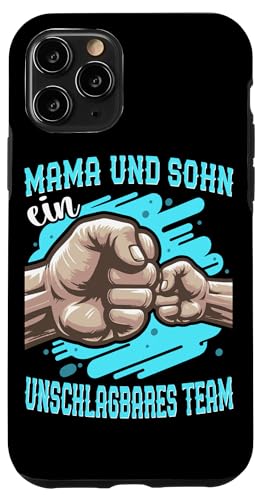 Mama Und Sohn Unschlagbares Team Muttertag Partnerlook Hülle für iPhone 11 Pro Mama Und Sohn Unschlagbares Team Muttertag Partnerlook Hülle für iPhone 11 Pro von Stolze Mama Liebevoller Sohn Mama Mommy Mutter