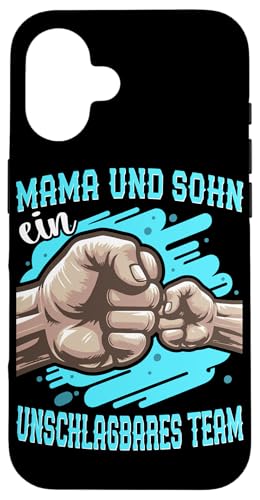 Mama Und Sohn Unschlagbares Team Muttertag Partnerlook Hülle für iPhone 16 Mama Und Sohn Unschlagbares Team Muttertag Partnerlook Hülle für iPhone 16 von Stolze Mama Liebevoller Sohn Mama Mommy Mutter