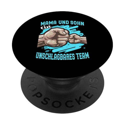 Mama Und Sohn Unschlagbares Team Muttertag Partnerlook PopSockets Klebender PopGrip Mama Und Sohn Unschlagbares Team Muttertag Partnerlook PopSockets Klebender PopGrip von Stolze Mama Liebevoller Sohn Mama Mommy Mutter