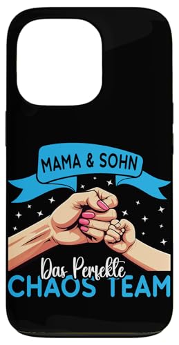 Mama & Sohn Das Perfekte Chaos Team Muttertag Sprüch Lustige Hülle für iPhone 13 Pro Mama & Sohn Das Perfekte Chaos Team Muttertag Sprüch Lustige Hülle für iPhone 13 Pro von Stolze Mama Liebevoller Sohn Mama Mommy Mutter