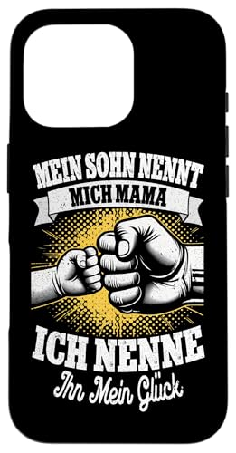 Mein Sohn Nennt Mich Mama Ich Nenne Ihn Mein Glück Muttertag Hülle für iPhone 16 Pro Mein Sohn Nennt Mich Mama Ich Nenne Ihn Mein Glück Muttertag Hülle für iPhone 16 Pro von Stolze Mama Liebevoller Sohn Mama Mommy Mutter