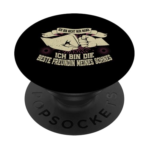 Nicht Nur Mama Ich Bin Die Beste Freundin Meines Sohnes PopSockets Klebender PopGrip Nicht Nur Mama Ich Bin Die Beste Freundin Meines Sohnes PopSockets Klebender PopGrip von Stolze Mama Liebevoller Sohn Mama Mommy Mutter