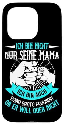 Nicht Nur Seine Mama Auch Seine Beste Freundin Muttertag Hülle für iPhone 15 Pro von Stolze Mama Liebevoller Sohn Mama Mommy Mutter