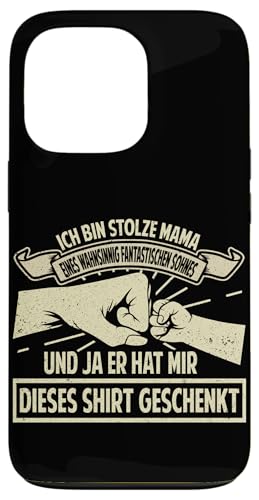 Stolze Mama Eines Sohnes Muttertag Mutter Spruch Sohn Lustig Hülle für iPhone 13 Pro Stolze Mama Eines Sohnes Muttertag Mutter Spruch Sohn Lustig Hülle für iPhone 13 Pro von Stolze Mama Liebevoller Sohn Mama Mommy Mutter
