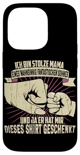 Stolze Mama Eines Sohnes Muttertag Mutter Spruch Sohn Lustig Hülle für iPhone 14 Pro Stolze Mama Eines Sohnes Muttertag Mutter Spruch Sohn Lustig Hülle für iPhone 14 Pro von Stolze Mama Liebevoller Sohn Mama Mommy Mutter