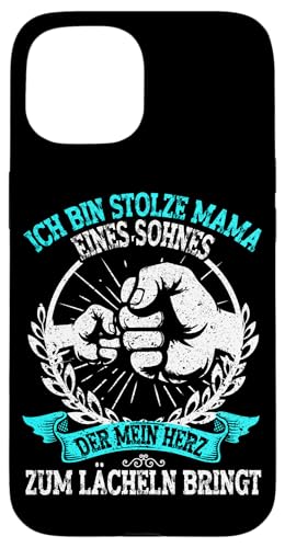Stolze Mama Eines Sohnes Muttertag Mutter Spruch Sohn Lustig Hülle für iPhone 15 Stolze Mama Eines Sohnes Muttertag Mutter Spruch Sohn Lustig Hülle für iPhone 15 von Stolze Mama Liebevoller Sohn Mama Mommy Mutter