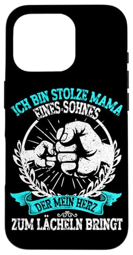 Stolze Mama Eines Sohnes Muttertag Mutter Spruch Sohn Lustig Hülle für iPhone 16 Pro Stolze Mama Eines Sohnes Muttertag Mutter Spruch Sohn Lustig Hülle für iPhone 16 Pro von Stolze Mama Liebevoller Sohn Mama Mommy Mutter