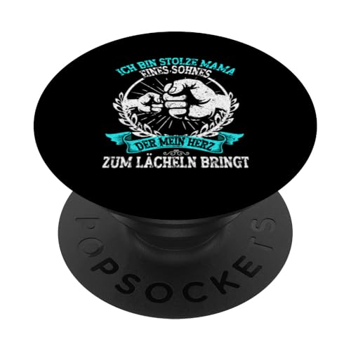 Stolze Mama Eines Sohnes Muttertag Mutter Spruch Sohn Lustig PopSockets Klebender PopGrip Stolze Mama Eines Sohnes Muttertag Mutter Spruch Sohn Lustig PopSockets Klebender PopGrip von Stolze Mama Liebevoller Sohn Mama Mommy Mutter