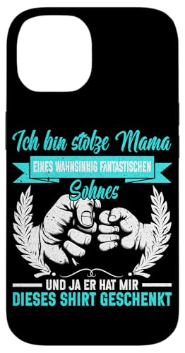 Stolzes Mama Eines Sohnes Muttertag Sohn Lustiges Sprüche Hülle für iPhone 14 Stolzes Mama Eines Sohnes Muttertag Sohn Lustiges Sprüche Hülle für iPhone 14 von Stolze Mama Liebevoller Sohn Mama Mommy Mutter