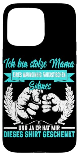 Stolzes Mama Eines Sohnes Muttertag Sohn Lustiges Sprüche Hülle für iPhone 15 Pro Max Stolzes Mama Eines Sohnes Muttertag Sohn Lustiges Sprüche Hülle für iPhone 15 Pro Max von Stolze Mama Liebevoller Sohn Mama Mommy Mutter