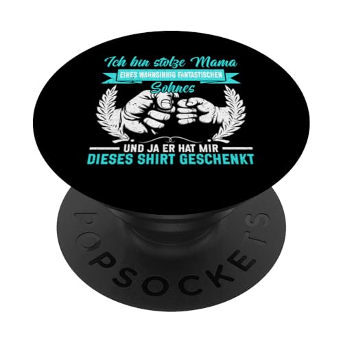 Stolzes Mama Eines Sohnes Muttertag Sohn Lustiges Sprüche PopSockets Klebender PopGrip Stolzes Mama Eines Sohnes Muttertag Sohn Lustiges Sprüche PopSockets Klebender PopGrip von Stolze Mama Liebevoller Sohn Mama Mommy Mutter