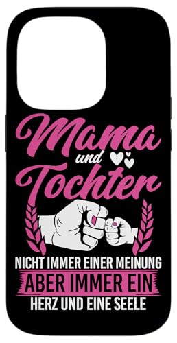 Mama Und Tochter Immer Ein Herz Und Seele Familie Mutter Hülle für iPhone 14 Pro von Stolze Mama Tochter Mami Muttertag Partnerlook