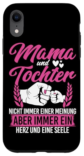 Mama Und Tochter Immer Ein Herz Und Seele Familie Mutter Hülle für iPhone XR Mama Und Tochter Immer Ein Herz Und Seele Familie Mutter Hülle für iPhone XR von Stolze Mama Tochter Mami Muttertag Partnerlook