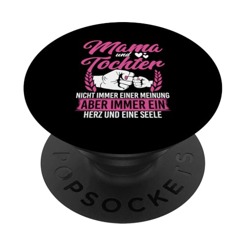 Mama Und Tochter Immer Ein Herz Und Seele Familie Mutter PopSockets Klebender PopGrip Mama Und Tochter Immer Ein Herz Und Seele Familie Mutter PopSockets Klebender PopGrip von Stolze Mama Tochter Mami Muttertag Partnerlook