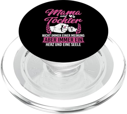 Mama Und Tochter Immer Ein Herz Und Seele Familie Mutter PopSockets PopGrip für MagSafe Mama Und Tochter Immer Ein Herz Und Seele Familie Mutter PopSockets PopGrip für MagSafe von Stolze Mama Tochter Mami Muttertag Partnerlook