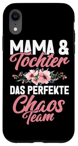 Mama Und Tochter Perfekte Chaos Team Muttertag Mutter Mom Hülle für iPhone XR Mama Und Tochter Perfekte Chaos Team Muttertag Mutter Mom Hülle für iPhone XR von Stolze Mama Tochter Mami Muttertag Partnerlook